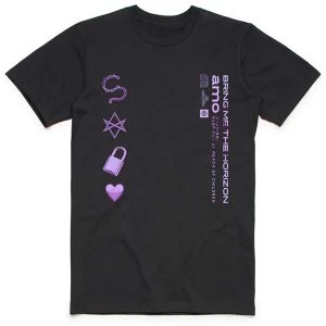 Image of Bring Me The Horizon - Amo Symbols Mens Large T-Shirt - Black
