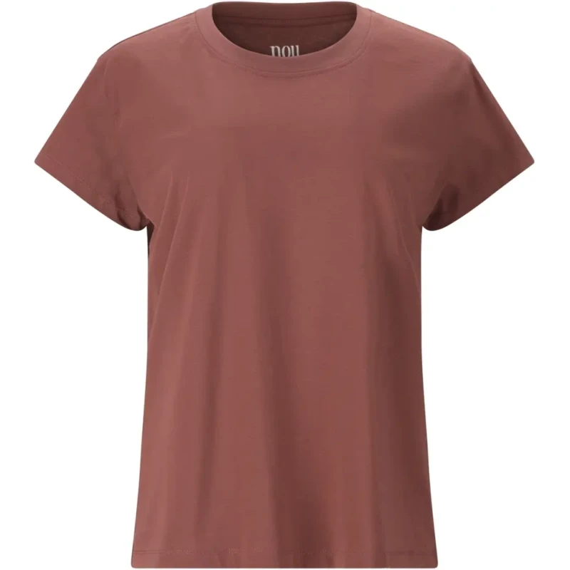 Image of Nou Womens T-Shirt Nou Highmore V2 Marron Female 48