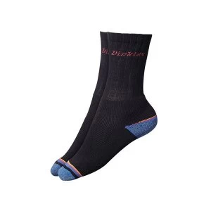 Image of Dickies Strong Work Socks Black (Pack 3)