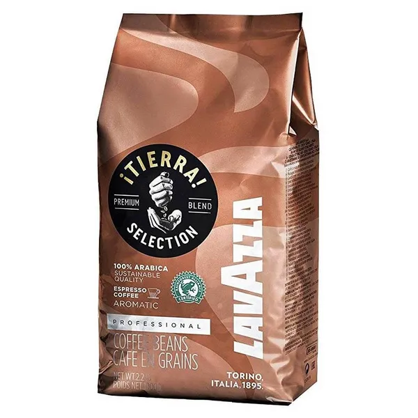 image of Lavazza Tierra Beans Coffee 1kg