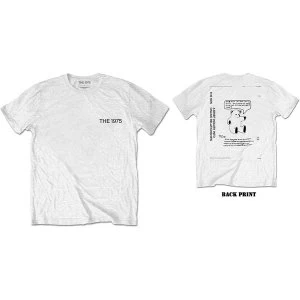Image of The 1975 - ABIIOR Teddy Mens Large T-Shirt - White