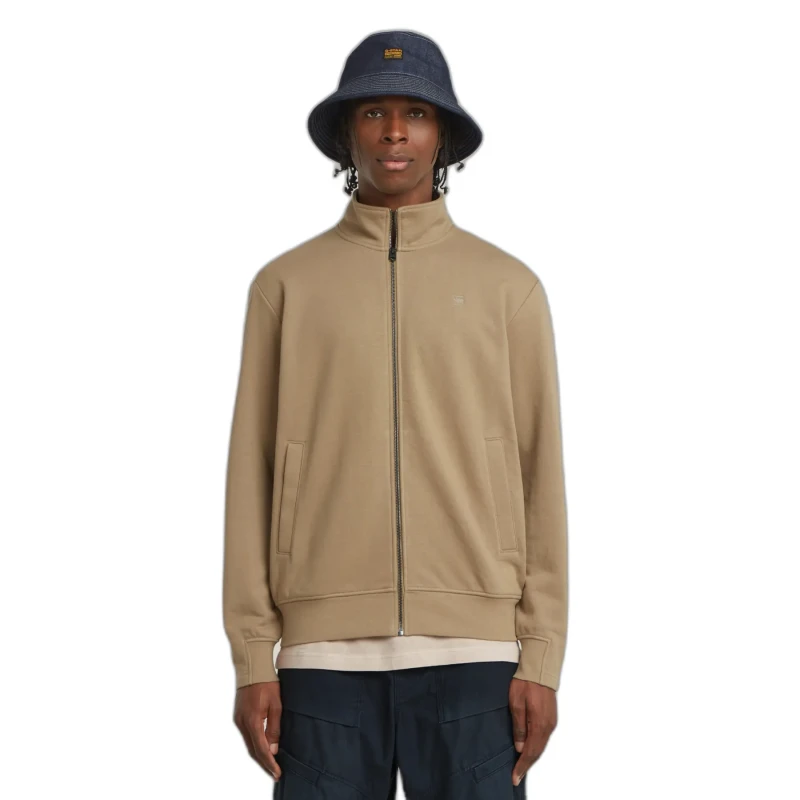 Image of G-Star Sweatshirt G-Star zippee Nifous Beige Male XL