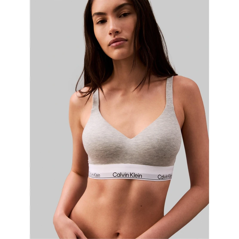 Image of Calvin Klein BRALETTE Grey Heather female 8 (XS)