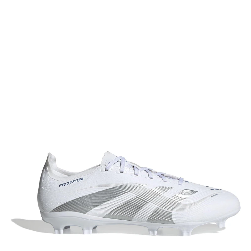 Image of adidas Predator League Firm Ground Football Boots White/Silver male 11 (46)