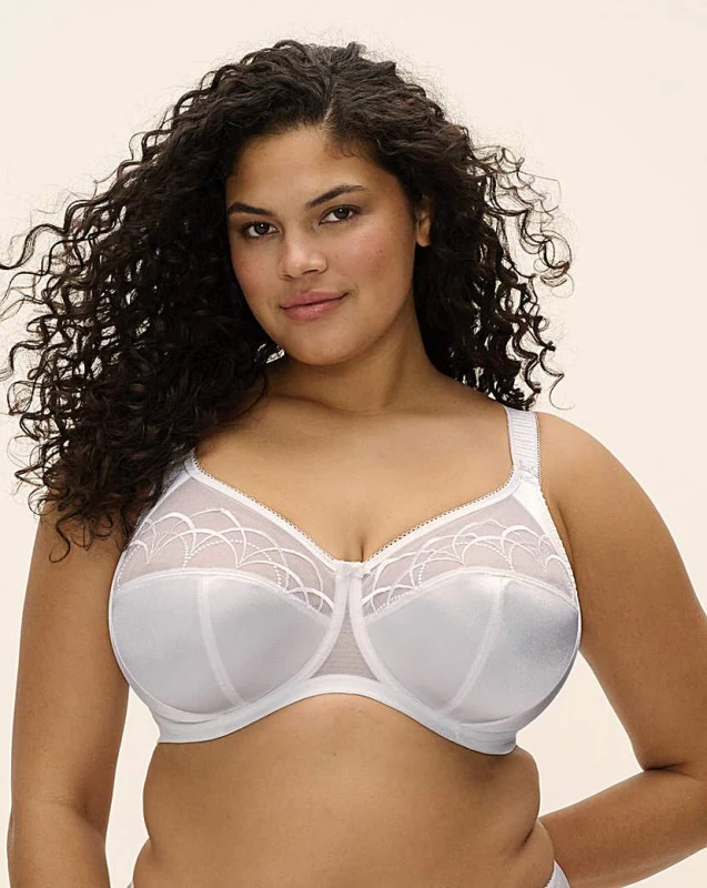 Image of Elomi Elomi Cate Full Cup Wired Bra White White - Elomi - Size: 36G White Female 36G GU02431