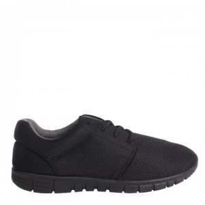 Image of Fabric Mercy Run Trainers - Black