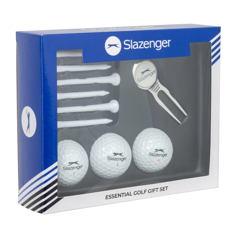 Image of Slazenger Golf Gift Set 61 Premium Gift Set - White White One Size