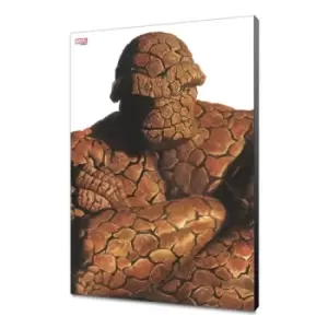 Image of Marvel Avengers Collection Wooden Wall Art Alex Ross - The Thing 30 x 45 cm