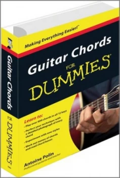 Image of Guitar Chords for Dummies by Antoine Polin Paperback