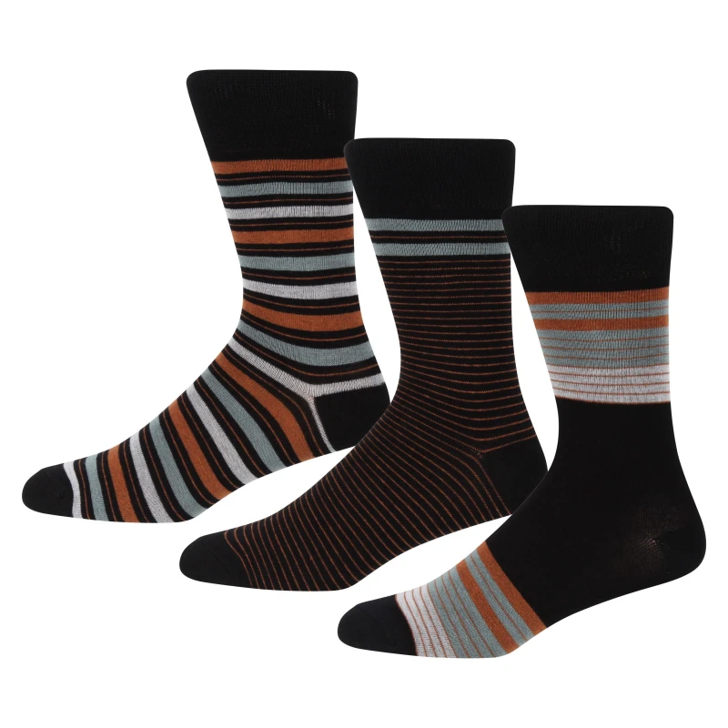 Image of Wrangler Wrangler Socks 3pk - Multi 7 - 11 Male