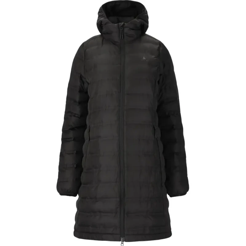 Image of Whistler Womens long Puffer jacket Whistler Froze Noir Female 50