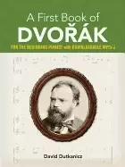 Image of first book of dvorak for the beginning pianist with downloadable mp3s