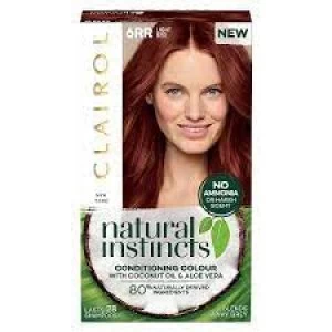 image of Clairol Natural Instincts Hair Dye 6RR Light Red