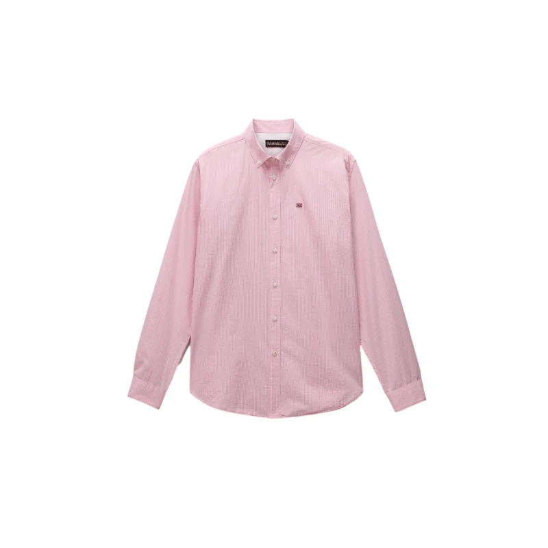 Image of Long sleeve shirt Napapijri Terra Rose Male XS