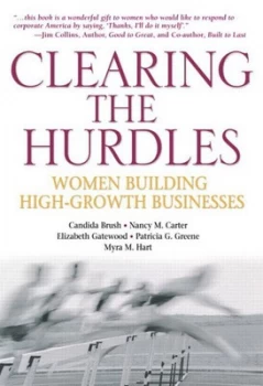 Image of Clearing the Hurdles by Candida G. Brush Hardback