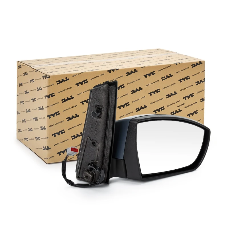 Image of TYC 310-0193 Wing mirror Right, Heatable, primed Outside Mirror (50)