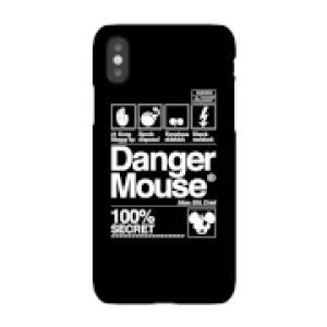 Image of Danger Mouse 100% Secret Phone Case for iPhone and Android - iPhone X - Snap Case - Gloss