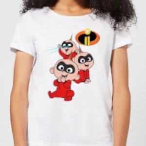 image of Incredibles 2 Jack Jack Poses Womens T-Shirt - White - L