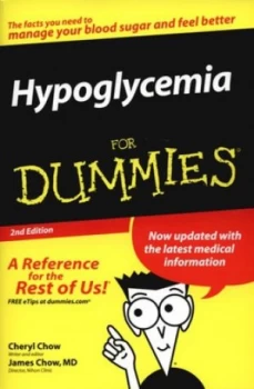 Image of Hypoglycemia for Dummies by Cheryl Chow Paperback