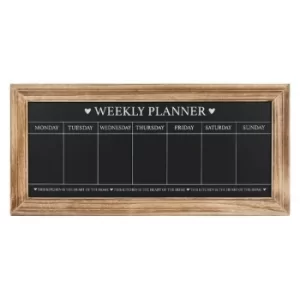 image of Chalkboard Weekly Planner