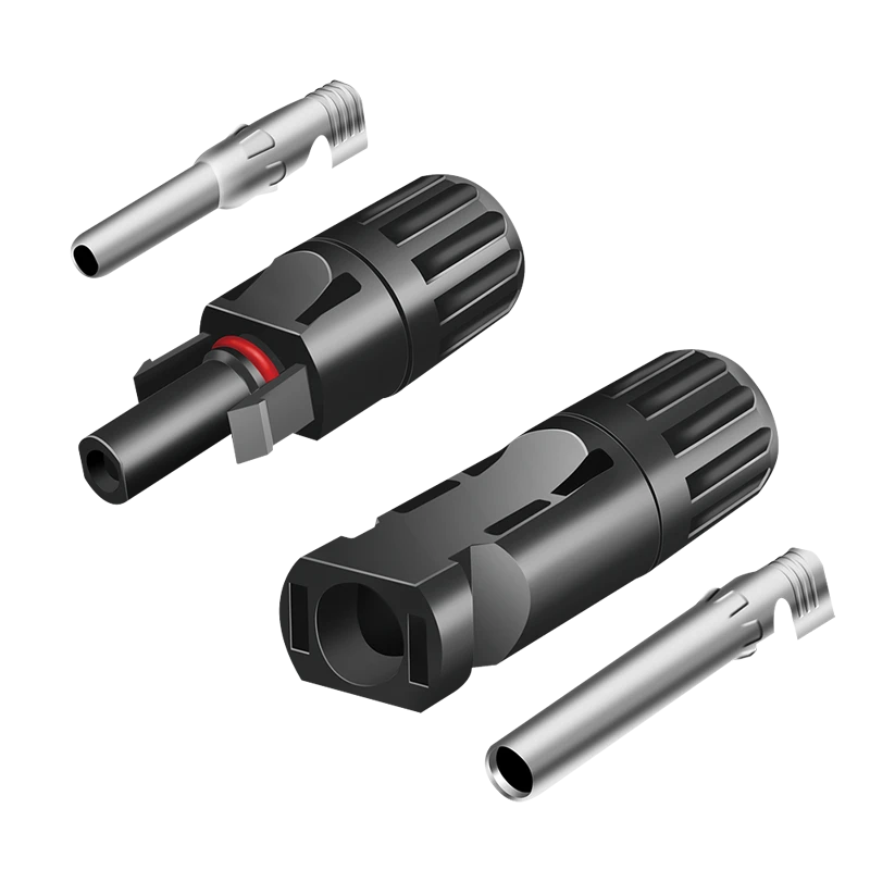 Image of LogiLink Solar Connector set. PVC M/F. for 2.5. 4 & 6mm solar ca