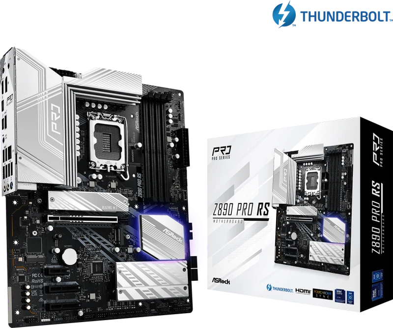 Image of ASRock Z890 Pro RS Gaming Motherboard