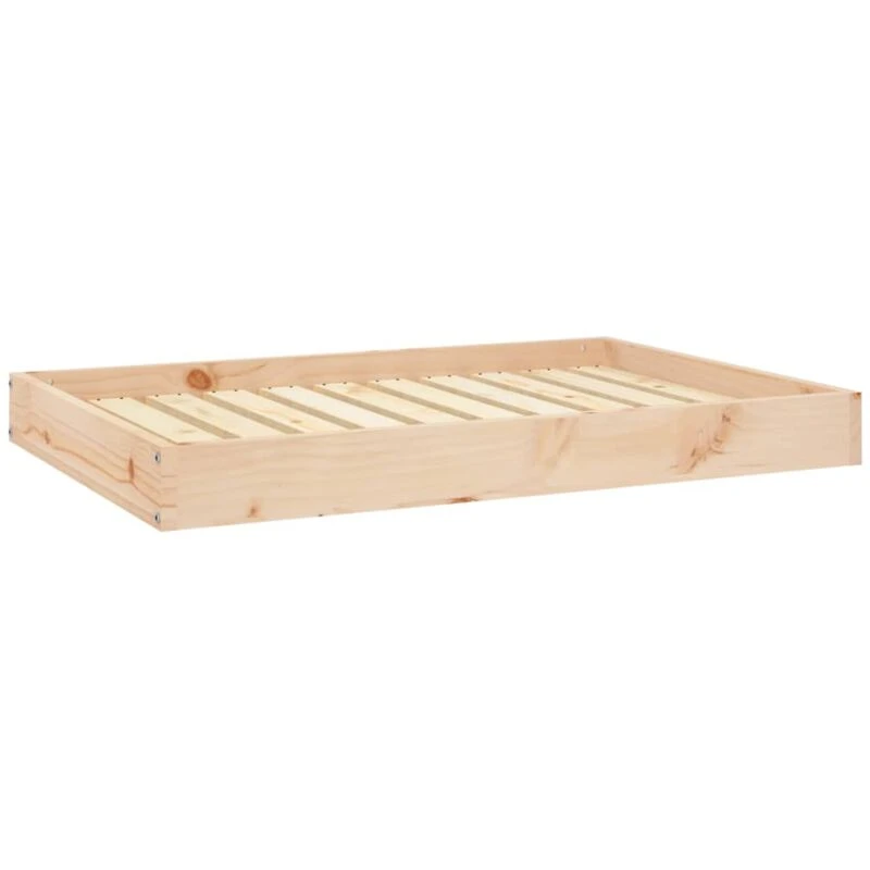 Image of VIDAXL Dog Bed 91.5x64x9cm Solid Wood Pine Vidaxl 8720287137498