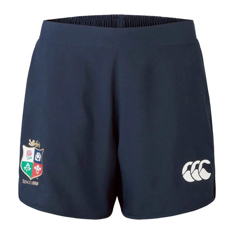 Image of Canterbury British and Irish Lions 2024 Gym Shorts Womens Dark Sapphire female 12 (M)