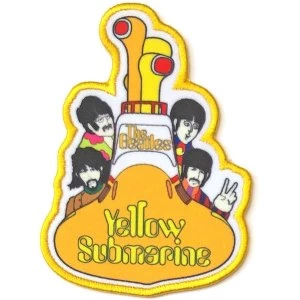 image of The Beatles - Yellow Submarine All Aboard Standard Patch