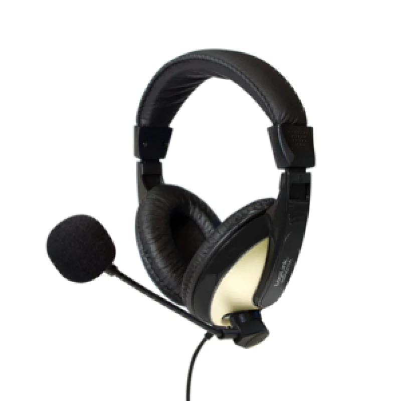 Image of LogiLink HS0011A headphones/headset Wired Head-band Calls/Music Black