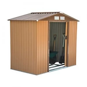 image of OutSunny Garden Shed Storage Yellow Water proof Outdoors 1620 mm x 55mm x 480 mm