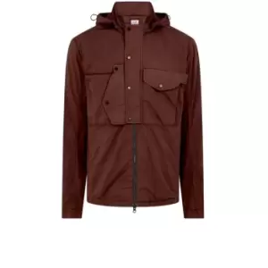 Image of CP Company Chrome Goggle Jacket - Red