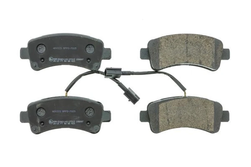 Image of AISIN BPPS-7005 Brake pad set incl. wear warning contact Brake Pad Set,disc brake (402)