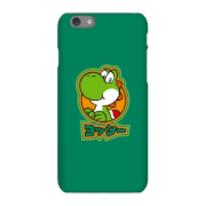 image of Nintendo Super Mario Yoshi Kanji Phone Case - iPhone 6S - Snap Case - Gloss