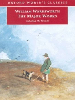 Image of The Major Works by William Wordsworth Paperback
