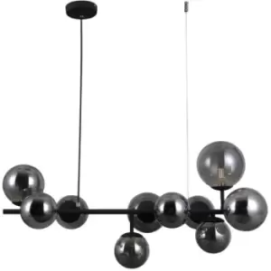 image of Netlighting Frontera Modern 10 Light Bar Pendant Ceiling Light, G9 - ITLPND-4042