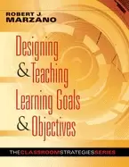 Image of designing and teaching learning goals and objectives classroom strategies t