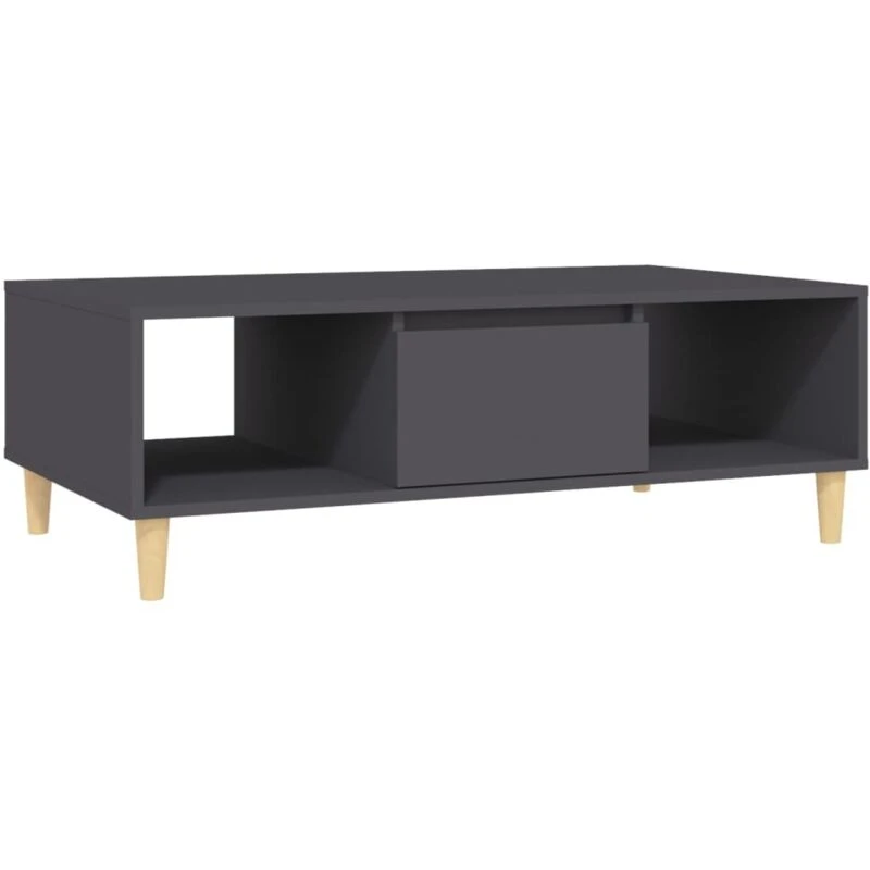 Image of VIDAXL Coffee Table Grey 103.5x60x35cm Engineered Wood Vidaxl 8720286358245