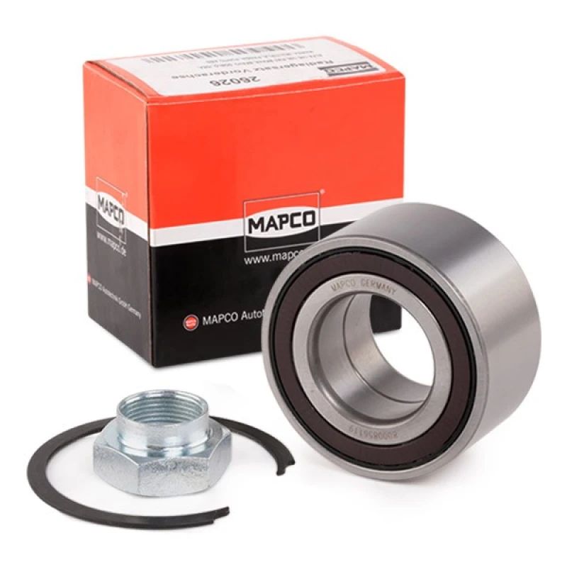 Image of MAPCO 26026 Wheel bearing kit with integrated magnetic sensor ring Wheel Bearing Kit (654)