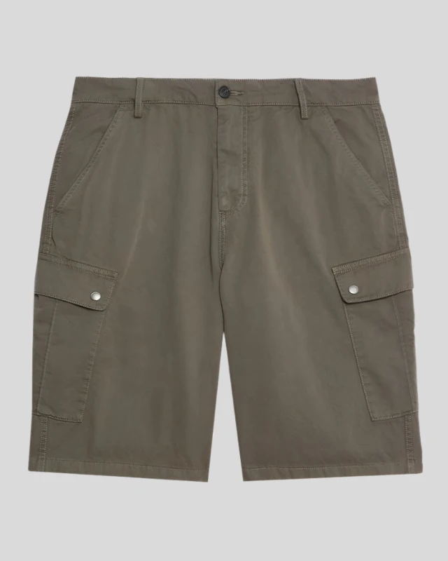 Image of Lyle & Scott Mens Cargo Shorts in Khaki Ash