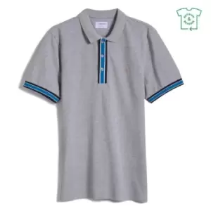 image of Farah Avalon Polo Shirt - Grey