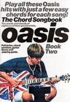 Image of Oasis the Chord Songbook 2 Book