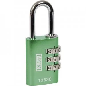 image of Kasp K10530GRED Padlock 30 mm Green Combination