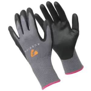 image of Aubrion Unisex Adult All Purpose Yard Gloves (XL) (Grey/Black)