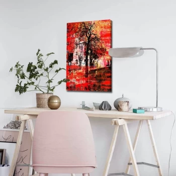 Image of 4570ABSC - 030 Multicolor Decorative Canvas Painting