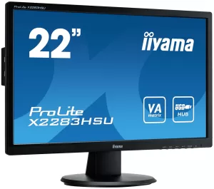 image of iiyama ProLite 22" X2283HSU Full HD LED Monitor