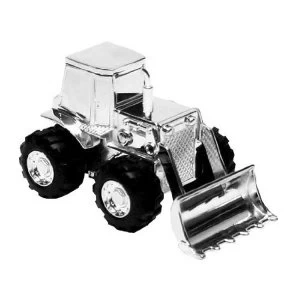 image of Bambino Silver Plated Digger Money Box