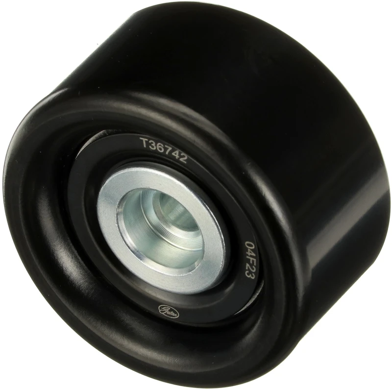 Image of GATES T36742 Idler Pulley PowerGrip Metal Deflection/Guide Pulley,v-ribbed belt (312)