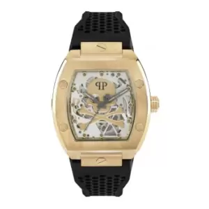 Image of Gents High-Conic Black The $keleton Watch PWBAA0321