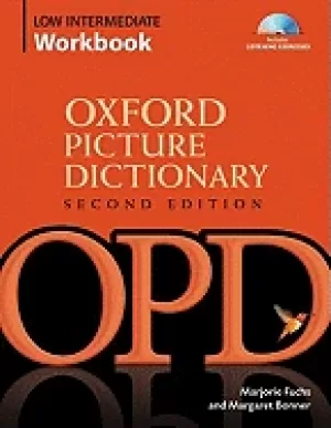 Image of oxford picture dictionary low intermediate workbook with audio cds